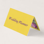 Osterhochzeitplaner Visitenkarten (Vorderseite)