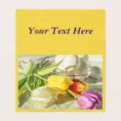 Osterhochzeitplaner Visitenkarten (Innenseite Aufgefaltet)