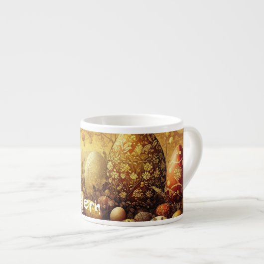 Osterhoffnung in einer apokalyptischen Welt Espressotasse (Vorderseite Rechts)