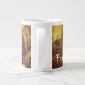 Osterhoffnung in einer apokalyptischen Welt Jumbo-Tasse (Rückseite)