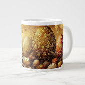 Osterhoffnung in einer apokalyptischen Welt Jumbo-Tasse (Vorderseite Rechts)