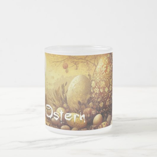 Osterhoffnung in einer apokalyptischen Welt Mattglastasse (Mittel)