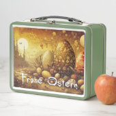 Osterhoffnung in einer apokalyptischen Welt Metall Brotdose (Beispiel)