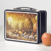Osterhoffnung in einer apokalyptischen Welt Metall Brotdose (Beispiel)