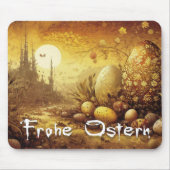 Osterhoffnung in einer apokalyptischen Welt Mousepad (Vorne)