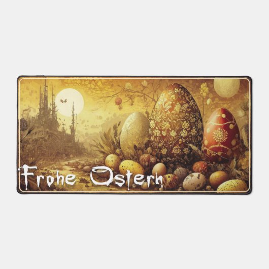 Osterhoffnung in einer apokalyptischen Welt Schreibtischunterlage (Vorderseite)