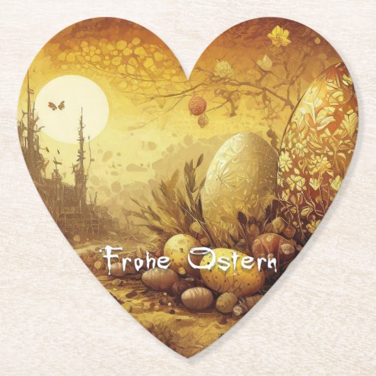 Osterhoffnung in einer apokalyptischen Welt Untersetzer (Vorderseite)