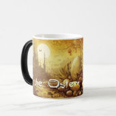 Osterhoffnung in einer apokalyptischen Welt Verwandlungstasse (Vorderseite Links)