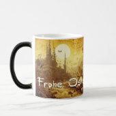 Osterhoffnung in einer apokalyptischen Welt Verwandlungstasse (Links)