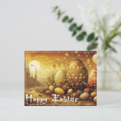 Osterhoffung in einer apokalyptischen Welt Feiertagspostkarte (Stehend Vorderseite)