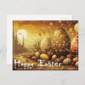 Osterhoffung in einer apokalyptischen Welt Feiertagspostkarte (Vorne/Hinten)