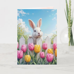 Osterhornhaus in Tulip Karte