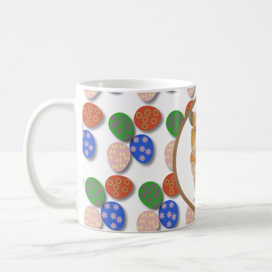 Osterhörster mit Schokoladeneiern Kaffeetasse (Links)