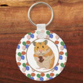 Osterhörster mit Schokoladeneiern Schlüsselanhänger (Vorderseite)