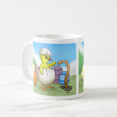 Osterhuhn geschlüpft kaffeetasse (Vorderseite Links)