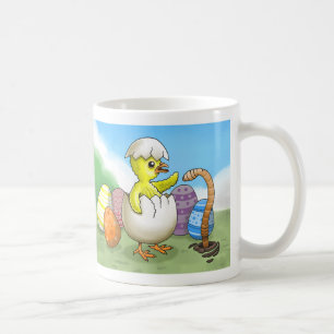 Osterhuhn geschlüpft kaffeetasse