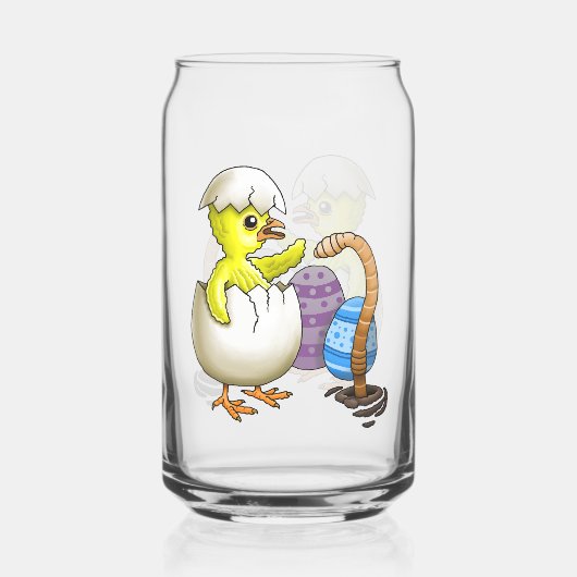 Osterhühnchen Dosenglas (Rückseite)