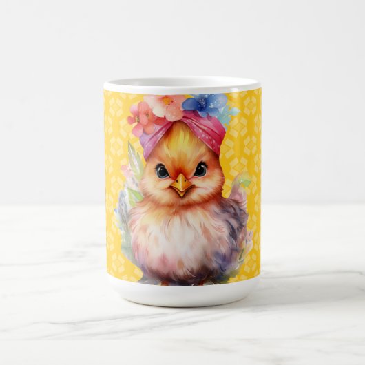 Osterhühnchen Gelb 17 Kaffeetasse (Mittel)