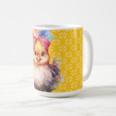 Osterhühnchen Gelb 17 Kaffeetasse (VorderseiteRechts)