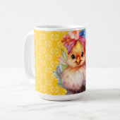 Osterhühnchen Gelb 17 Kaffeetasse (Vorderseite Links)