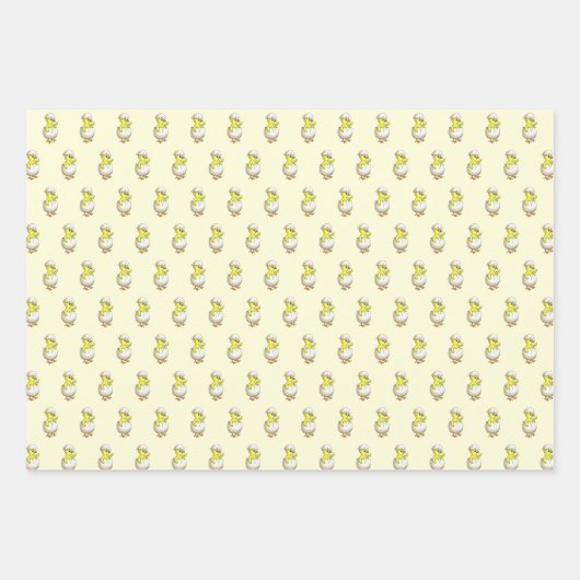 Osterhühnchen Geschenkpapier Set (Vorderseite 2)