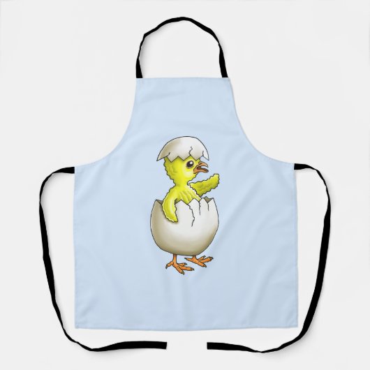 Osterhühnchen Schürze (Vorderseite)