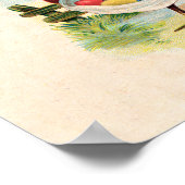 Osterhühnerhof Niedlich antike Eier Poster (Ecke)