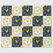 Osterhühnerkleidung nahtlos geschenkpapier (Flach)