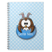 Osterhuhu - blau notizblock (Vorderseite)