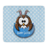 Osterhuhu - blau schneidebrett (Vorderseite)