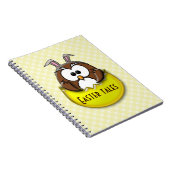 Osterhuhu - gelb notizblock (Rechte Seite)