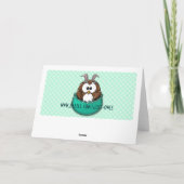 Osterhuhu - grün feiertagskarte (Rückseite)