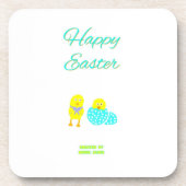 Osterhüllen - harter Kunststoff-Untersetzer Getränkeuntersetzer (Vorderseite)