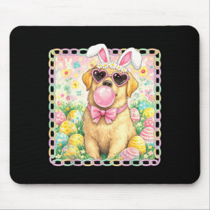 Osterhund-Hasenohren Lustiger Labrador-Osterhase Mousepad