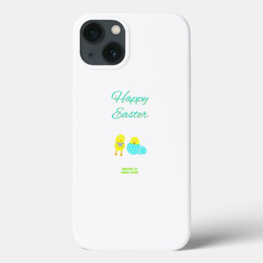 Osterhütchen Apple iPhone 13 Fall Case-Mate iPhone Hülle (Rückseite)