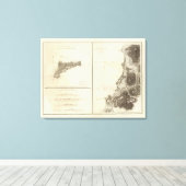 Osterinsel Chile Leinwanddruck (Insitu (Holzboden))