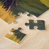 Osterinsel Chile Moai Rapa Nui Polynesia Retro Puzzle (Seite)