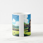Osterinsel Chile Moai Reisen Kaffeetasse (Mittel)