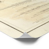 Osterinsel Chile Poster (Ecke)