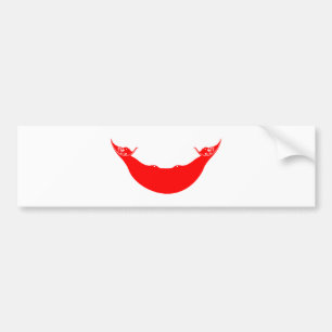 Osterinsel-Flagge Autoaufkleber