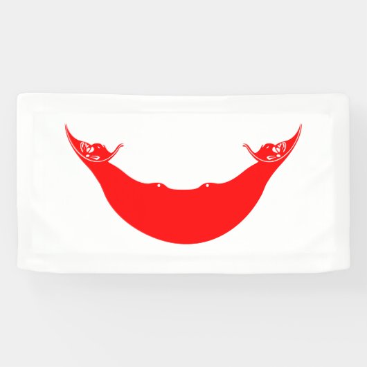 Osterinsel-Flagge Banner (Horizontal)