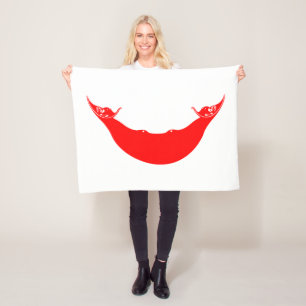 Osterinsel-Flagge Fleecedecke