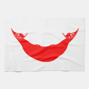 Osterinsel-Flagge Geschirrtuch