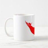 Osterinsel-Flagge Kaffeetasse (Links)