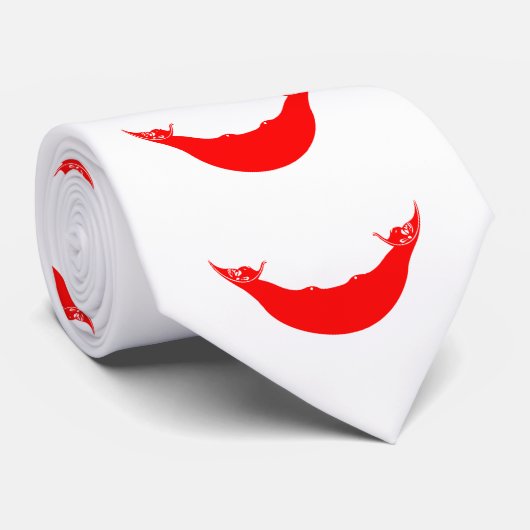 Osterinsel-Flagge Krawatte (Gerollt)
