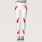 Osterinsel-Flagge Leggings (Vorderseite)
