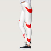 Osterinsel-Flagge Leggings (Links)