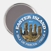 Osterinsel Magnet (Vorderseite/Rückseite)
