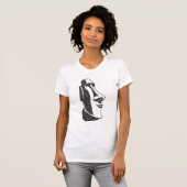 Osterinsel Moai Hauptstatue T-Shirt (Vorne ganz)