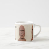 Osterinsel Moai Kopf Thunder_Cove Espressotasse (Rechts)